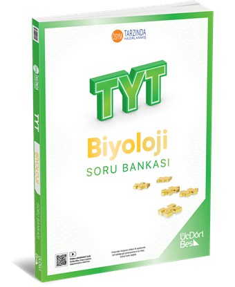 345 - TYT BİYOLOJİ SORU BANKASI - GÜNCEL BASKI