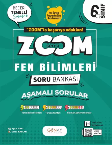 GÜNAY ZOOM 6. SINIF FEN SORU BANKASI