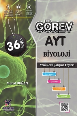 ARMADA GÖREV YKS AYT BİYOLOJİ ÇALIŞMA FÖYLERİ (36 HAFTA)