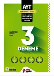 AYT EŞİT AĞIRLIK VE SÖZEL 3'LÜ DENEME