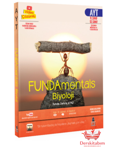 TONGUÇ FUNDAMENTALS BİYOLOJİ AYT KONU ANLATIMLI SORU BA